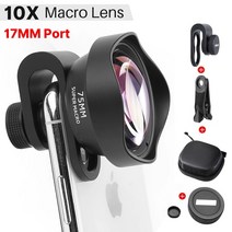 ulanzi 17mm 10x 매크로 렌즈 범용 iphone x xs 11 12 13 mini pro max samsung s8 s9 s10 s20 s21 huawei xiaomi