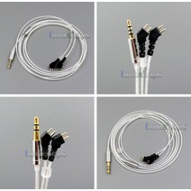 LN006193 3.5mm 2.5mm Etymotic ER4B ER4PT ER4S ER6I ER4 용 밸런스드 퓨어 실버 도금 이어폰 케이블, [02] 2.5mm plug, 02 2.5mm plug
