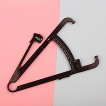 BMI 체질량 지수 줄자 감소 체중 측정 개폐식 테이프 계산기, 흑색지방자, 150cm, 1개