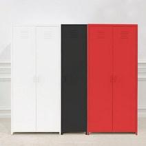 비카 캐비넷 긴세로 수납장/이케아/옷장, 긴세로2문_화이트