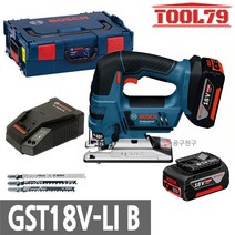 보쉬 GST18V-LI B 18V 4.0AH 배터리2개 충전 직소기