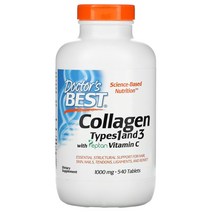 닥터스베스트 콜라겐 펩탄 비타민C 함유 1000mg 540정