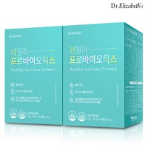 닥터엘리자베스 액티브 프로바이오틱스 패밀리 60p, 2개, 120g