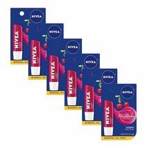 NIVEA Cherry Lip Care 니베아 체리 립 밤 케어 6팩
