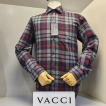 [일반핏 패턴] 기모 캐쥬얼 셔츠 VD1L4CR551G