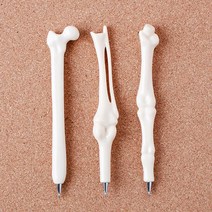 특이한 뼈다귀볼펜 기념 판촉펜 /5p 그립감좋은펜