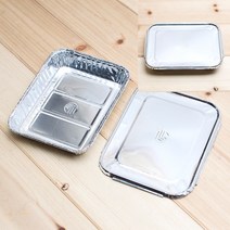 5p 은박도시락B SET 20x15cm 고급도시락용기 음식포장용기 1회용도시락 포장용기도매 단체도시락 배달도시락용기 플