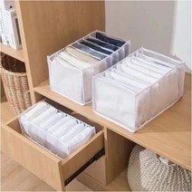옷장정리 칸칸이 2+2 메쉬 화이트 옷 보관함, D타입 6칸