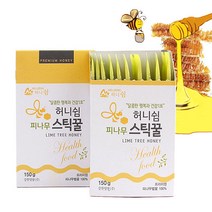 [예찬] [강원양봉] 프리미엄 피나무 스틱꿀 (15gx10개입)x2박스, 상세 설명 참조