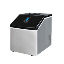 제빙기 밀크티 가게 25kg 상용소형 제빙기 홈스테이 바 미니 제빙기, 통에 물을 담다