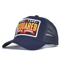 테니스 스틱 야구 모자 유니섹스 조절 가능 DSQUARED 글자 남성용 아빠