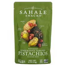 Sahale Snacks Glazed Mix Naturally Pomegranate Flavored Pistachios 4 oz (113 g), One Color, One Size
