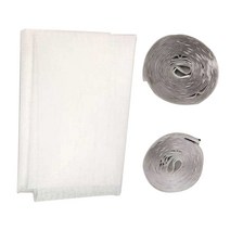 THE VEDO SHOP 보이지 않는 DIY 창 스크린 모기장 커튼