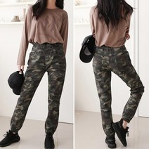 여자 군인 바지 밀리터리 패션 팬츠 활동성을챙긴 봄