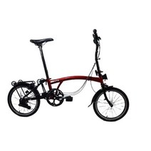 접이식 자전거 초경량 이동식 자전거3접이식 자전거, 03 버건디