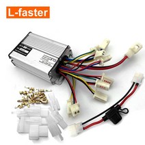 48V 1000W 전기 자전거 브러시 DC 엔진 컨트롤러 36V MY1020 Escooter 자전거에 대 한 모터 교체 컨트롤 상자, [04] With plugs fuse, [02] 48V 1000W