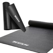 TITAN 운동기구용 매트 바닥보호 흠집방지 실내자전거 매트, 단일속성