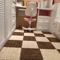 안마의자매트 비정형러그 식탁밑러그 코스트코카페트 방바닥매트 모피 카펫 침실 소녀 바람 방 머리맡 공주는 먼지에 강하고 전체 상점 바느질 ​​거품 바닥 매트를 쉽게 돌볼 수