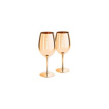 Moet Chandon Ibiza Imperial Glass Champagne 모엣샹동 리미티즈 이비자 임페리얼 샴페인 잔 골드 2피스