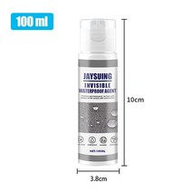 텐트 방수 스프레이 운동화 방수 30100ml 초강력 스프레이 실란트 방수 인감, 100ml