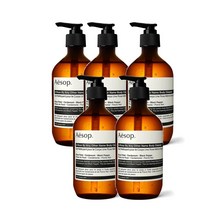 이솝 A 로즈 바이 애니 아더 네임 바디 클렌저 500ml Aesop A Rose By Any Other Name Body Cleanser, 5팩