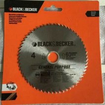 4인치 60날 목공용 그라인더날 블랙앤데커 원형톱날