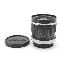 EXC+3 캐논 FL 35mm f/2.5 빈티지 광각 MF 렌즈 앞캡 뒷캡 Canon