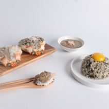 붉은 대게 딱지장 80g 3+1 팩, 1개, 320g