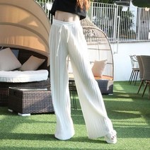 모로코코 플리츠 주름 밴딩 팬츠