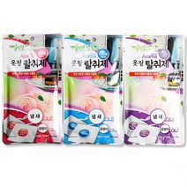 [5개 묶음] 국산 옷장탈취제 냄새제거 서랍장 천연탈취제, 1-장미향