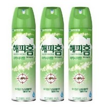 유한양행 해피홈 에어로졸(아카시아향) 500mLx3개, 4개, 500ml