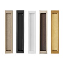 매입손잡이 4사각오목이 5컬러 30x160mm 목문 미닫이문 슬라이딩도어 매립손잡이, 2. BL, 1개