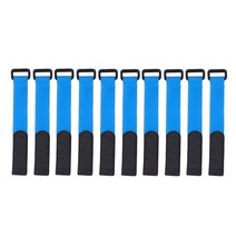 낚시 아이스 박스 해동 쿨백 쿨러 개대 재사용 가능한 낚싯대 타이 홀더 스트랩 멜빵 패스너 후크 루프 케이블 코드 타이 벨트 태클 상자 액세서리, 푸른