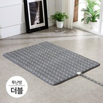 블루오션 그래핀 탄소 온수매트 더블 투난방 온열매트, 단품