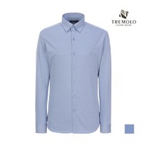트레몰로 TREMOLO 스트라이프 스트레치 코튼 셔츠__TRNNLVF9106