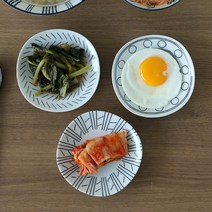 일본풍 도자기 반찬그릇 찬기모음 소소르 3종 손님접대용 한상차림 홈쿡 홈파티, 소소르 패턴