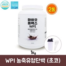분리유청 단백 분말 WPI 헬스 단백질 보충제 프로틴 파우더 고단백질 가루 운동후 근육 만들기 보조제 체지방 관리 아미노산 프롤린 아르기닌 비타민 미네랄 유당 제거 쉐이크 초코, 1kg, 2팩
