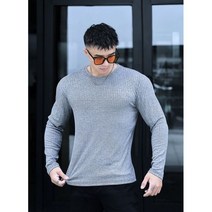 남성용 긴팔 피트니스 블레이저 슬림 스웨터 스포츠 캐주얼 티셔츠 트레이닝 탑