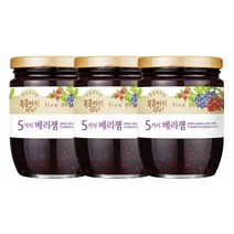 복음자리 딸기잼 500g 2병 외 45도잼 저당잼 모음, 08 복음자리 5가지 베리잼 350g