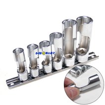 에스공구 대만산 플레어너트소켓 세트 (6PCS) 오픈소켓 ST0144 오픈렌치 너트렌치 갈라진소켓
