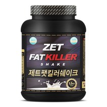 제트팻킬러쉐이크 1.5kg 쿠키앤크림 단백질 식사대용쉐이크 파우더 맛있는 식단 음식 한끼 보조제, 1개