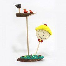 스쿨문구 행운기원 솟대 diy 만들기, 없음