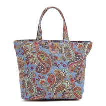 Vera Bradley 코튼 토트 런치 박스 프로방스 페이즐리 페이즐리504667