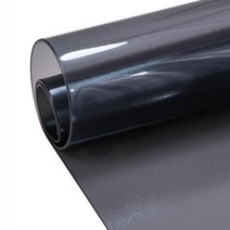 비트라테이블 클래시콘테이블 10mm PVC 식탁보 원형 투명 테이블 필름 보호 패드 매트 부드러운 유리 식탁 방습, black+50CM