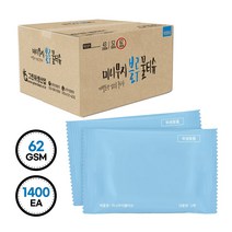 그린위생산업 미니무지블루S62 물티슈, 1개입, 1400매