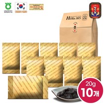 명기삼 고려 홍삼 절편 실속형, 10개, 20g