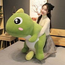 공룡 뽀글이 빅 사이즈 슈퍼 소프트 인형 메모꽂이 자동차목쿠션 등받이 자동차허리쿠션 쿠션파운데이션 까사미아방석, 옵션01, 1.7미터