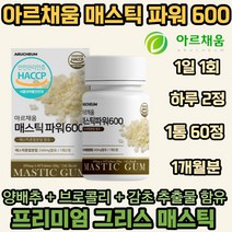아르채움 매스틱 파워 식 약처 인 증 프락토올리고당 감초추출분말 프리미엄 그리스 산 18곡효소혼합분말 회화나무 열매 알로에 추출분말 2종혼합유산 히알루론산 혼합분말, 1개