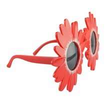 THE VEDO SHOP 데이지 꽃 의상 안경 하와이안 댄스 선글라스 루아우 하와이 파티 용품 열대 파티 장식 할로윈 의상