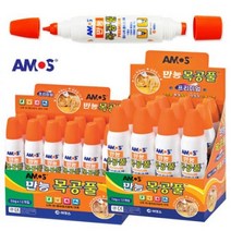 0804 아모스 목공풀 (12개입), 74g(12개입)